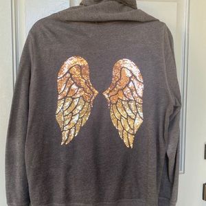 Victoria’s Secret angel wings hoodie sequins